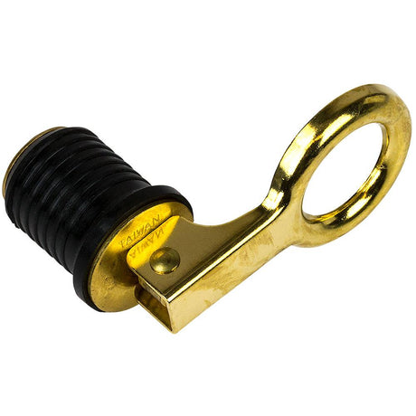 Sea-Dog Line - Brass Snap Handle Drain Plug without Chain - 1" - 5200701