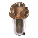 Groco - ARG Raw Water Strainer With #304 Stainless Steel Basket - Bronze - ARG2500S