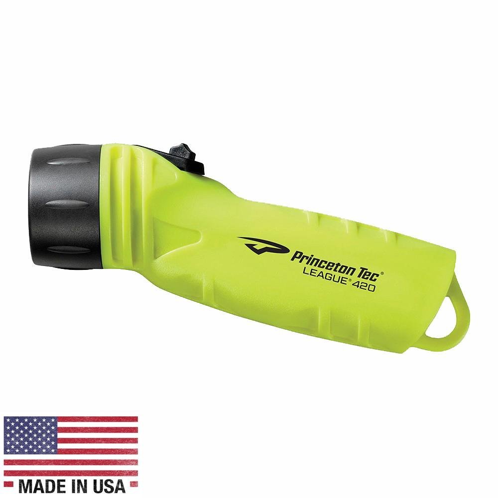 Princeton Tec - League LED Flashlight - Neon Yellow - LG4-NY