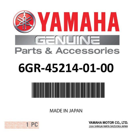 Yamaha - Cover, water inlet 1 - 6GR-45214-01-00