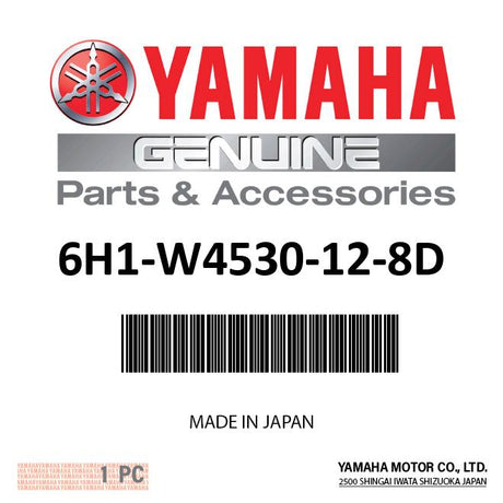 Yamaha - Lower casing set - 6H1-W4530-12-8D