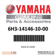 Yamaha - Plate - 6H3-14146-10-00