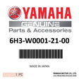 Yamaha - Gasket, kit - 6H3-W0001-21-00