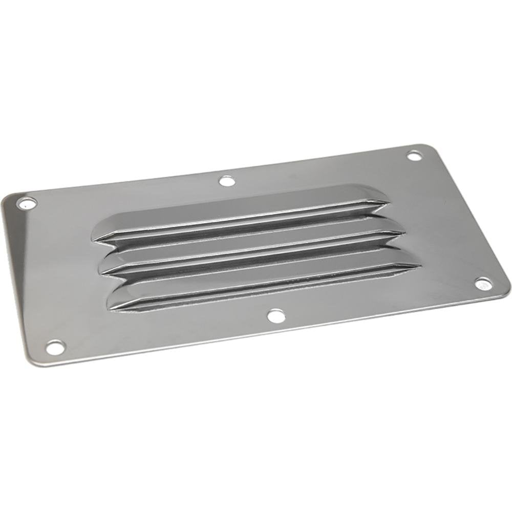 Sea-Dog Line - Louvered Vent - Stainless Steel - 9-1/8" x 4-5/8" - 3314001