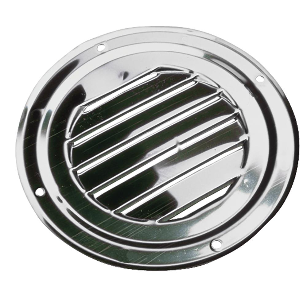 Sea-Dog Line - Round Louvered Vent - Stainless Steel - 4-1/2" Circumference - 3314251