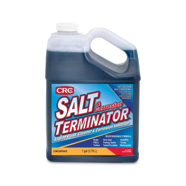 CRC - Salt TerminatorÂ® Concentrate, Gal, part of the PartsVu boat cleaner spray, bilge cleaner, stain remover & degreaser collection