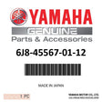 Yamaha - Shim (t:0.12mm) - 6J8-45567-01-12