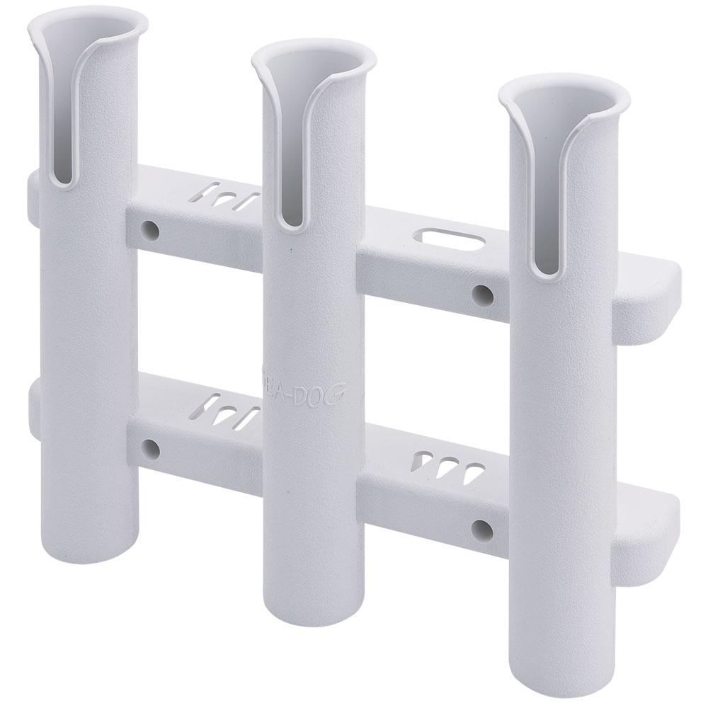 Sea-Dog Line - 3 Pole Rod Storage Rack, White - 3250381