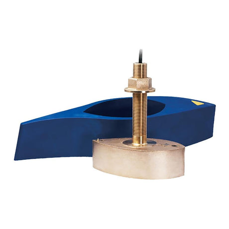 Airmar - B265LM Bronze Chirp Thru-Hull Transducer 1kW w/Fairing Block - Mix & Match Cable Needed - B265C-LM-MM