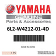 Yamaha - Bracket - 6L2-W4212-01-4D
