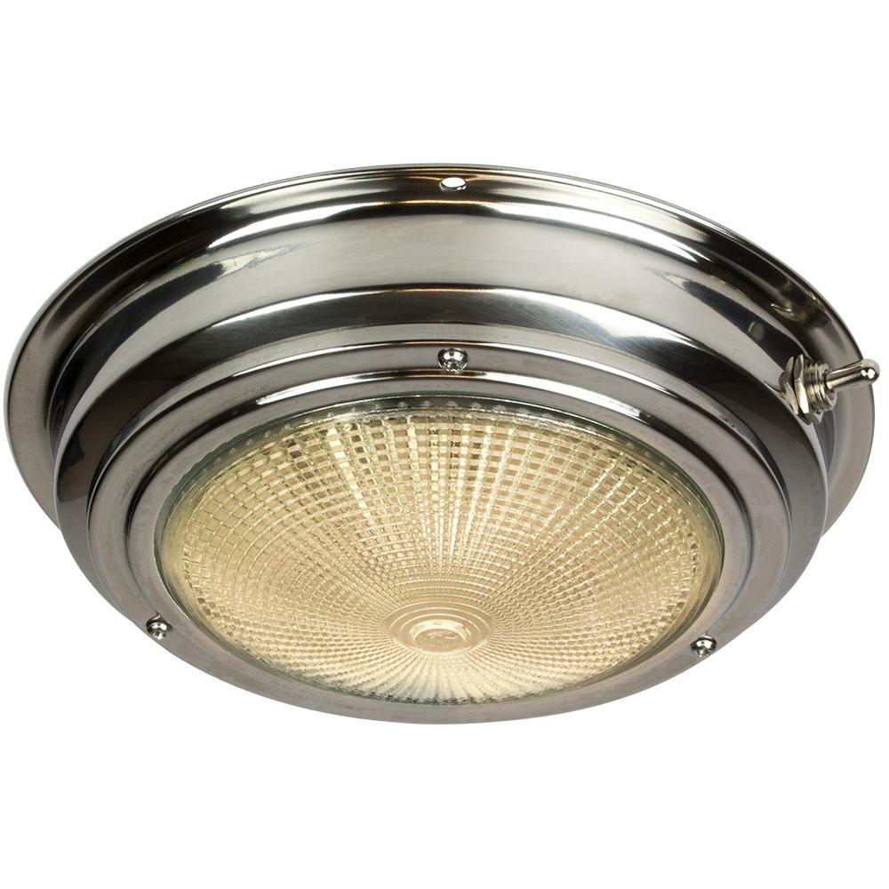 Sea-Dog Stainless Steel Dome Light - 5" Lens - 400200-1