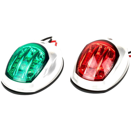 Sea-Dog White LED Navigation Lights - Port & Starboard - 400071-1