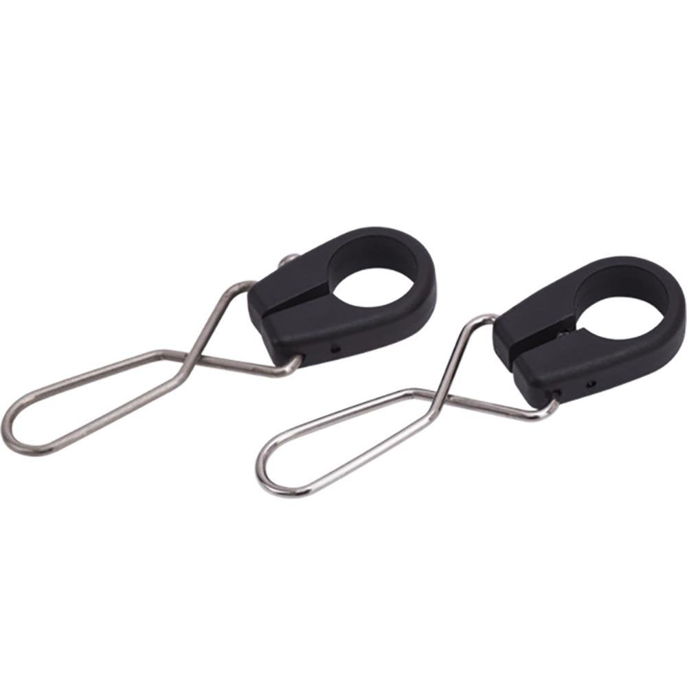 Sea-Dog Nylon Flagpole Pennant Mounts & Stainless Clips - Pair - 328197-1