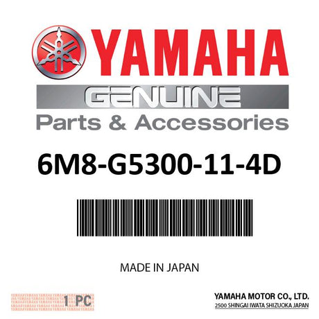 Yamaha Lower Unit Assembly - 6M8-G5300-11-4D