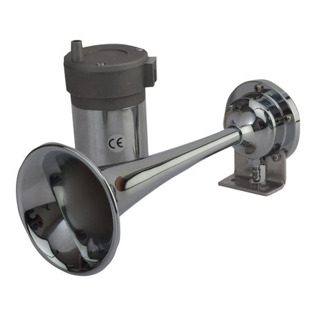 Sea-Dog Line - Maxblast 20 Amp 124 DB 12V 11 PSI Mini Single 9-5/8" Trumpet Air Horn - 4326101