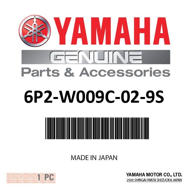 Yamaha - Cylinder head complete port - 6P2-W009C-02-9S