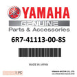 Yamaha - Outer cover, exhaust - 6R7-41113-00-8S