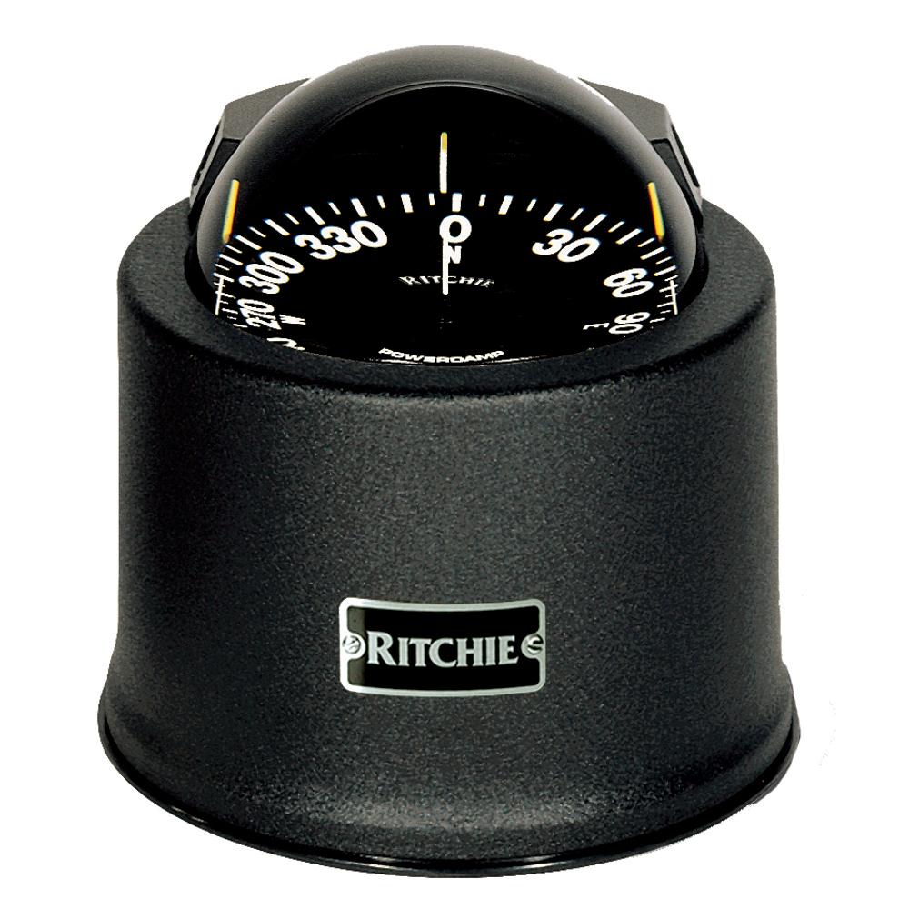 Ritchie SP-5-B GlobeMaster Compass - Pedestal Mount - Black - 5 Degree Card 12V - SP-5-B