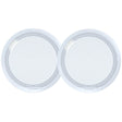 FUSION EL-X651W 6.5" Classic Grill Covers - White f/ EL Series Speakers - 010-12789-20
