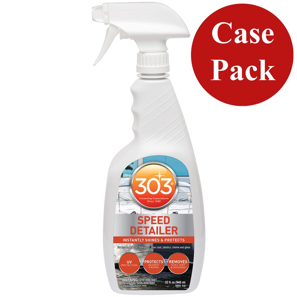 303 Products - Marine Speed Detailer with Trigger Sprayer - 32oz *Case of 6* - 30205CASE