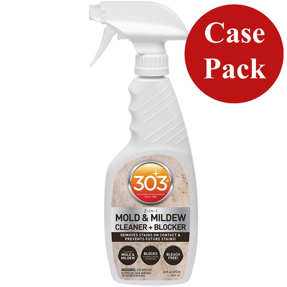 303 Products - Mold & Mildew Cleaner & Blocker with Trigger Sprayer - 16oz *Case of 6* - 30573CASE