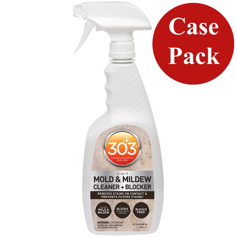 303 Products - Mold & Mildew Cleaner & Blocker with Trigger Sprayer - 32oz *Case of 6* - 30574CASE