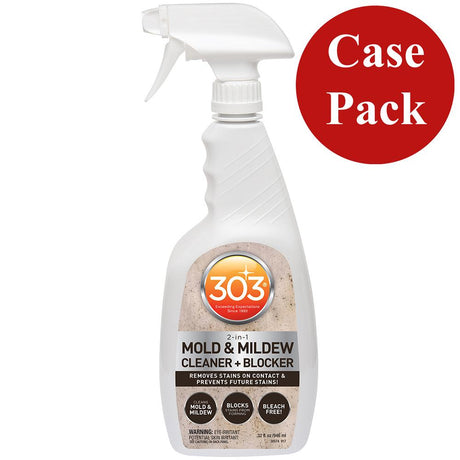 303 Products - Mold & Mildew Cleaner & Blocker with Trigger Sprayer - 32oz *Case of 6* - 30574CASE