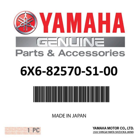 Yamaha - Panel switch assy - 6X6-82570-S1-00