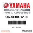 Yamaha - Pilot light assy-dual - 6X6-84301-12-00