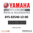 Yamaha - Pro w/o oil tach - 6Y5-83540-12-00