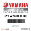 Yamaha - Fuel tank assy (24l) - 6YJ-W2420-J1-00