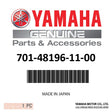 Yamaha - Washer,wave 2 - 701-48196-11-00