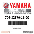 Yamaha - Panel, main switch assy - 704-82570-11-00
