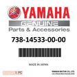 Yamaha - Spring,ajst screw - 738-14533-00-00