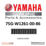 Yamaha - Air shroud, cyl. - 75G-W1261-00-86