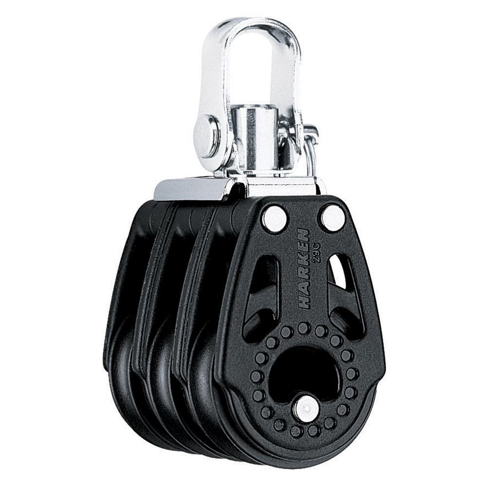 Harken 29mm Triple Carbo Air Block w/Swivel - Fishing - 344F