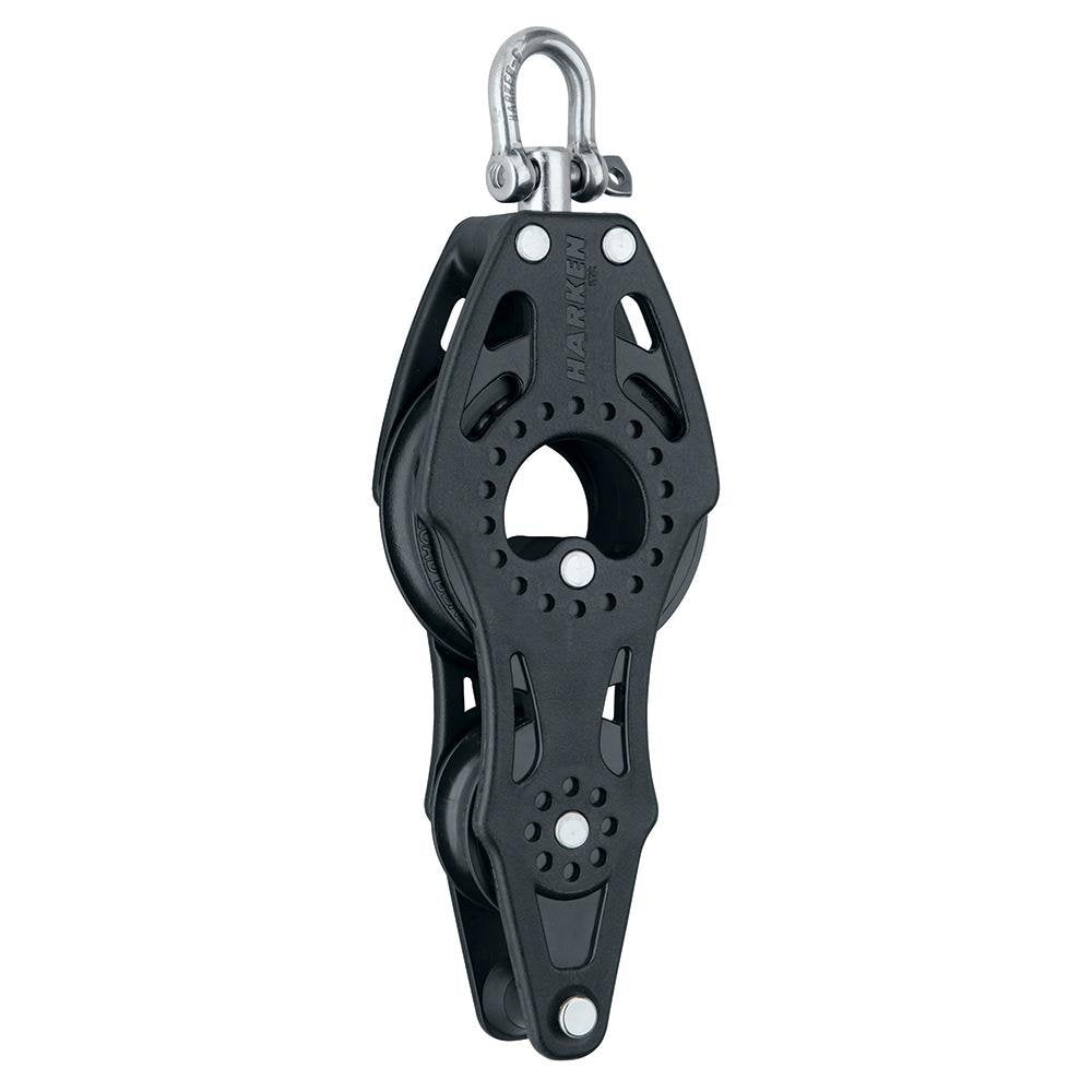 Harken 57mm Carbo Air Fiddle Block w/Swivel & Becket - Fishing - 2622F