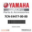 Yamaha - Plate - 7CN-E4477-00-00