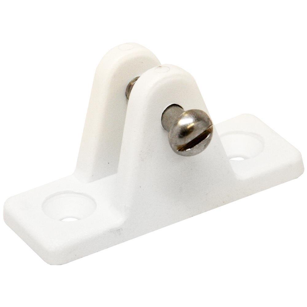 Sea-Dog Line - Lg Deck Hinge/Angled White 2/Cd - 2732311