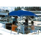 Taylor Made - AnchorShade III With Powder Coated Aluminum Frame and 4-Point Height Adjuster - Blue - 6' x 6' Includes Carrying Case - 22043