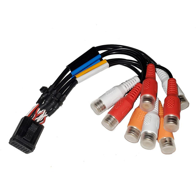 FUSION Wire Harness f/ MS-RA670 & MS-RA770 Stereo - Zone 1 & 2 (B Port-RCA) - 010-12812-01