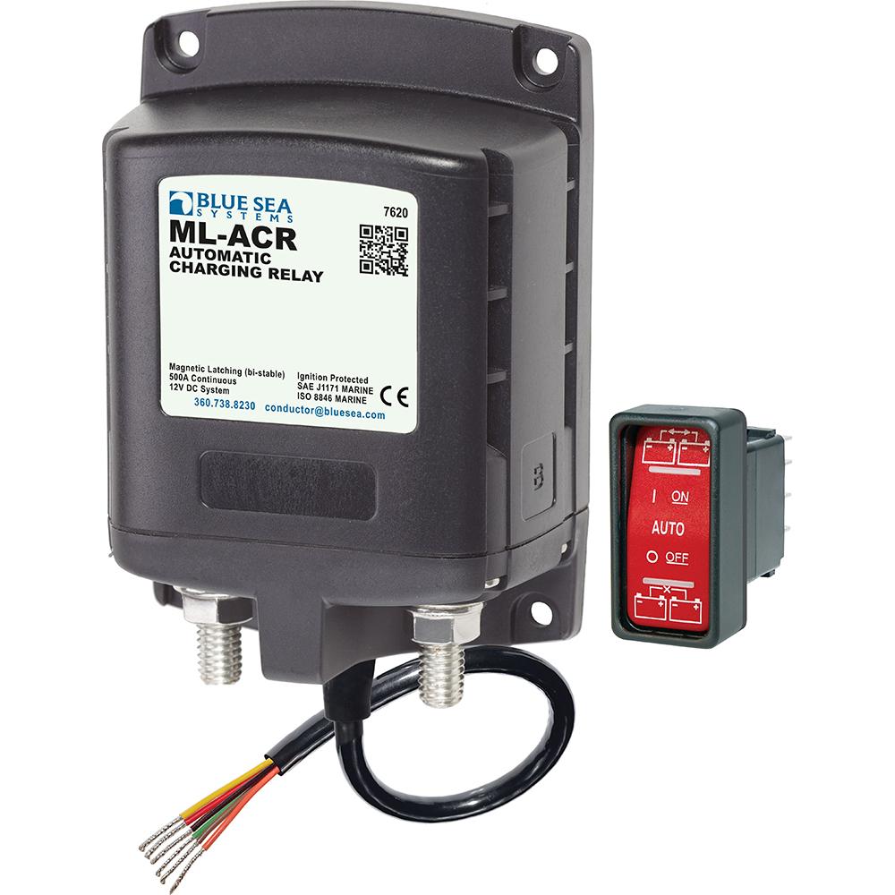 Blue Sea 7620 ML-Series Automatic Charging Relay (Magnetic Latch) 12VDC - 7620