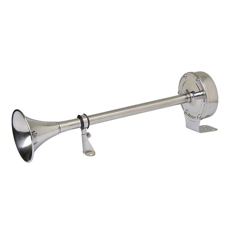 Marinco - Single Trumpet Electric Horn Stainless Steel - 10028XLP