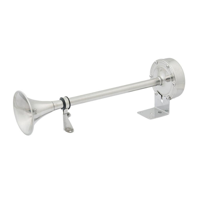 Marinco - Single Trumpet Electric Horn Stainless Steel - 10017XL