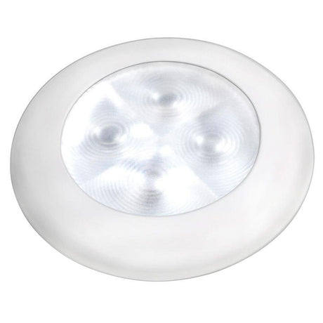 Hella Marine Courtesy Light - Warm White w/White Rim - 980500741