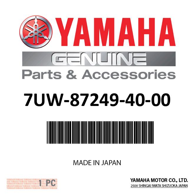 Yamaha - Plate - 7UW-87249-40-00