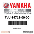 Yamaha - Protector, muffler - 7VU-E4718-00-00