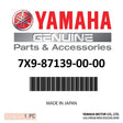 Yamaha - Lead wire assy 2 - 7X9-87139-00-00