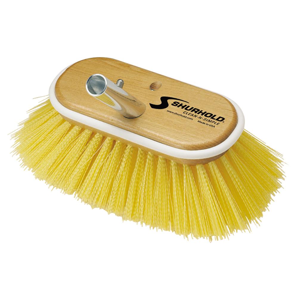 Shurhold - 6" Polystyrene Deck Brush - Medium Bristle - 955