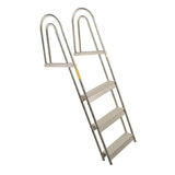 Garelick - EEz-In Anodized Aluminum 5 Step Dock/Raft Ladder - Fixed Model - 15350